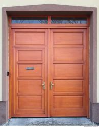 Double Wooden Doors